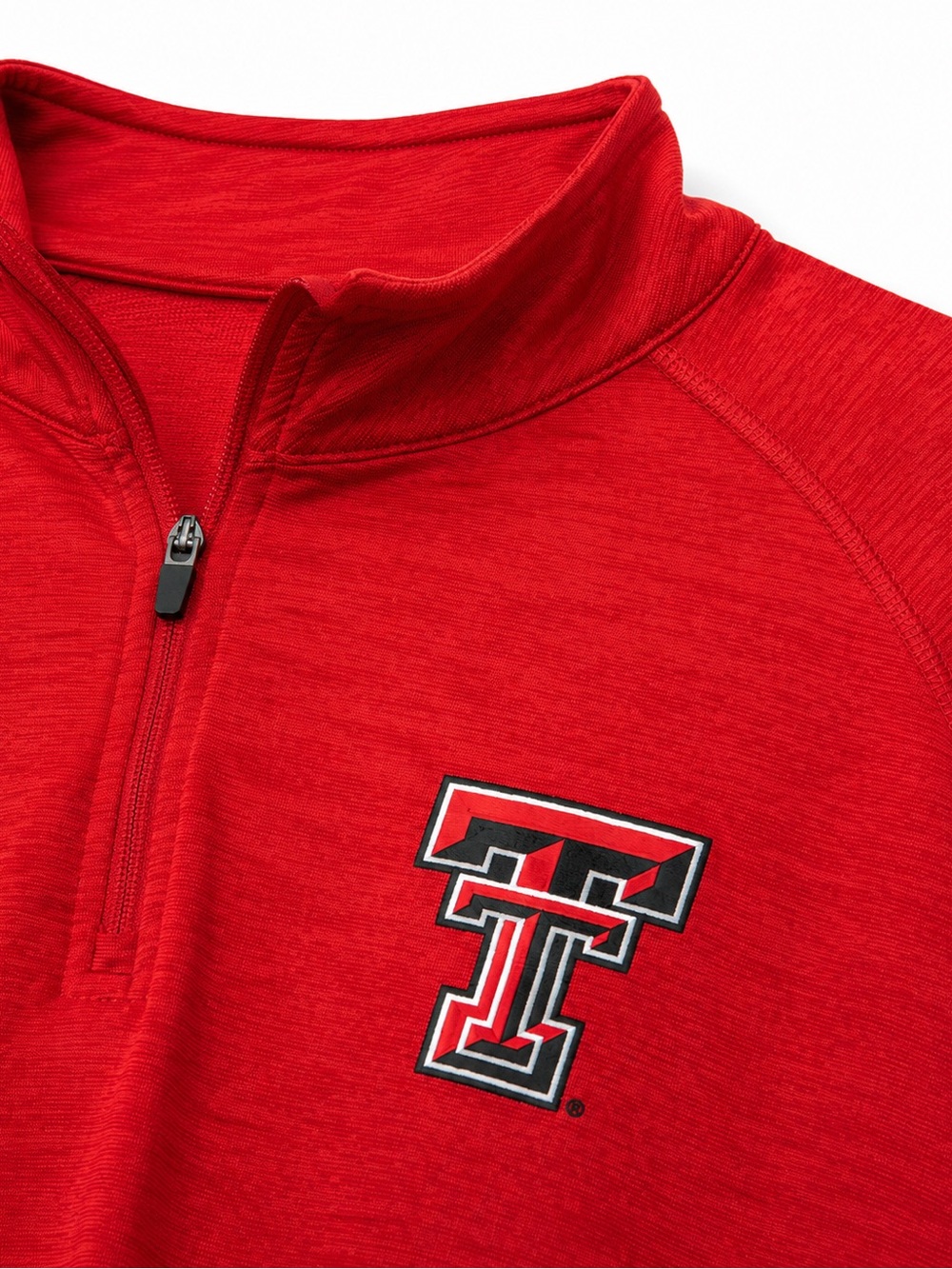 Fanatics Texas Tech Red Raiders Quarter Zip Pullover Men’s XL Red - Picture 3 of 4